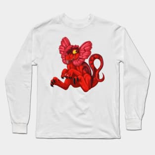 Dilophosaurus: Cherry Long Sleeve T-Shirt